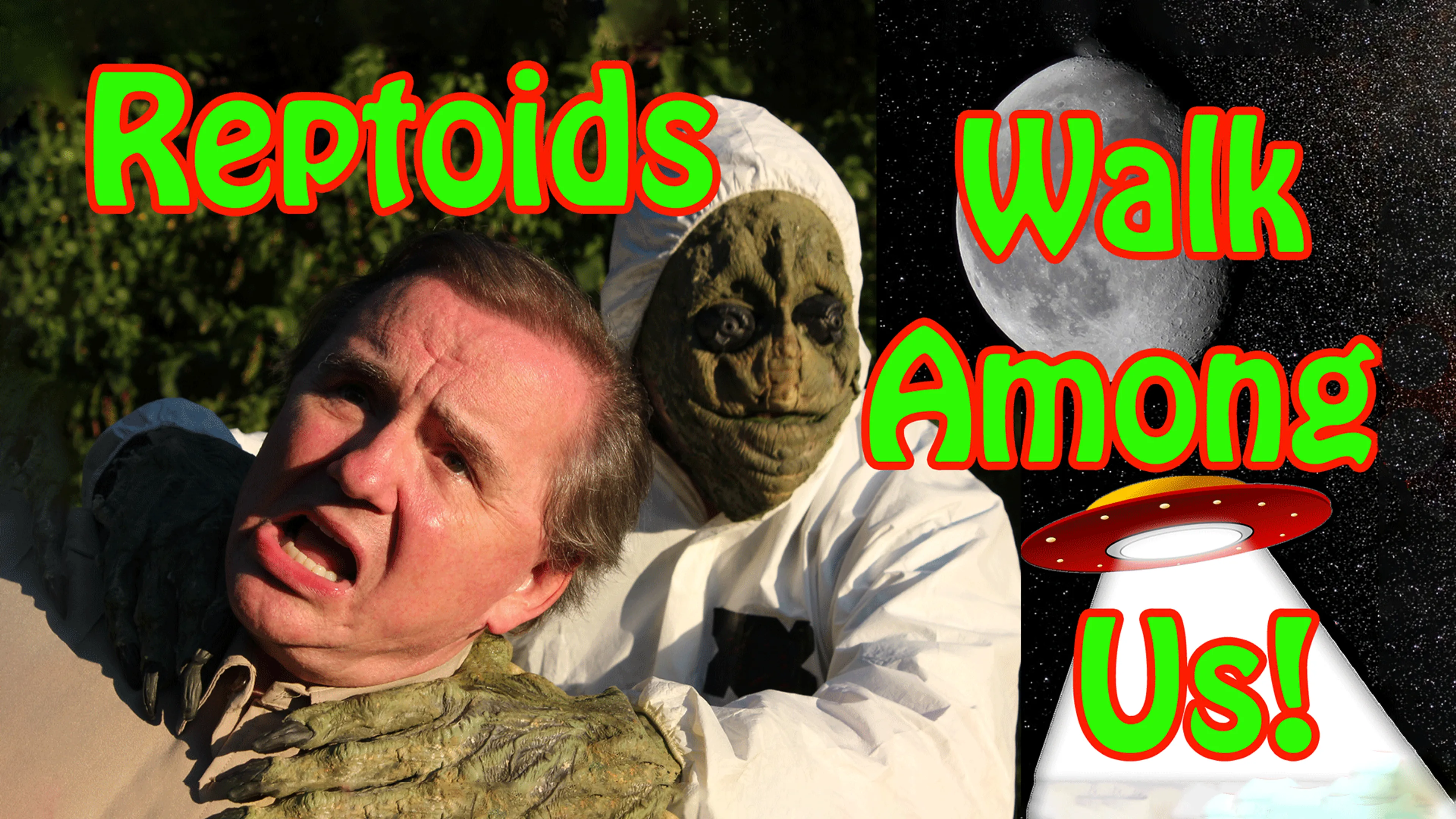 Reptoids Walk Among Us! poster